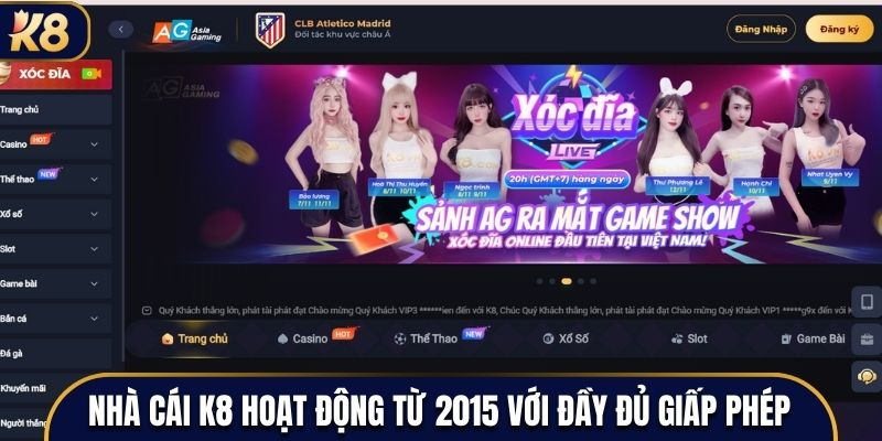 Tại sao bạn nên tham gia cá cược tại cổng game K8 bet – K8bet Casino